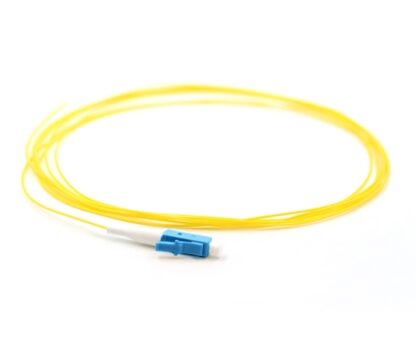 Pigtail LC monomode OS2, jaune, 2 m