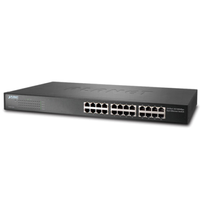 FNSW-2401 - Switch Plug & Play Fast Ethernet 24 ports, rackable 19"