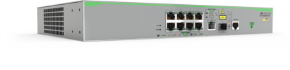 AT-FS980M/9PS - Switch CentreCOM manageable niveau 2+ Fast Ethernet 8 ports 10/100Base-TX PoE+, 1 port Combo R45/SFP