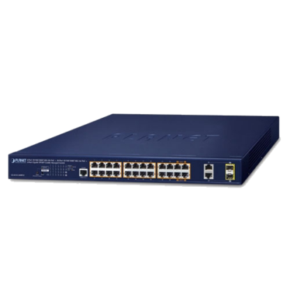 GS-4210-24HP2C - Switch manageable L2, 20 ports Gigabit Ethernet PoE+, 4 ports Gigabit Ethernet PoE++ 90 W, 2 ports combo SFP