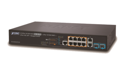 GS-5220-8UP2T2X - Switch manageable L2+, 8 ports Gigabit Ethernet Ultra PoE 75W, 2 emplacements 10G SFP+