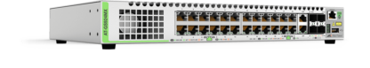 AT-GS924MX - Switch CentreCOM manageable & empilable niveau 2+ Gigabit Ethernet 24 ports, 4 emplacements SFP/SFP+ 10G