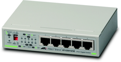 AT-GS910 5 ports - Switches Plug & Play Gigabit Ethernet 5 ports 10/100/1000Base-TX – Image 2