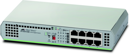 AT-GS910 8 ports - Switches Plug & Play Gigabit Ethernet 8 ports 10/100/1000Base-TX – Image 2