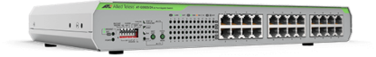 AT-GS920/24 - Switch Plug & Play Gigabit Ethernet 24 ports 10/100/1000Base-TX, fonctions avancées par DIP Switch