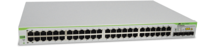 AT-GS950/48 - Switch WebSmart Gigabit Ethernet 48 ports 10/100/1000Base-TX dont 4 ports Combo RJ45/SFP