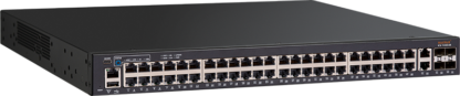 ICX7150-48 - Switch d'accès niveau 3, 48 ports Gigabit Ethernet, 2 uplinks RJ45, 4 uplinks SFP upgradables, rackable 19"