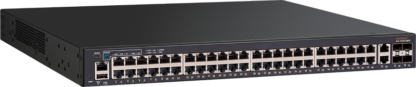 ICX7150-48PF - Switch d'accès niveau 3, 24 ports Gigabit PoE+ 740 W, 2 uplinks RJ45, 4 uplinks SFP upgradables, rack 19"