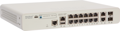 ICX7150-C12P - Switch d'accès niveau 3 format compact, 14 ports Gigabit dont 12 PoE+, 2 uplinks SFP upgradables