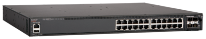 ICX7450-24-E - Switch modulaire niveau 3, 24 ports Gigabit Ethernet, 3 modules de stack/uplink pré-installés, avec alimentation