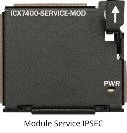 ICX7450-48F - Switch modulaire niveau 3, 48 emplacements SFP 100/1000Base-X, 3 slots d'extension pour modules de stack/uplink – Image 6