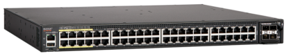 ICX7450-48P-E - Switch modulaire L3, 48 ports Gigabit PoE+ dont 8 PoH, 3 modules de stack/uplink préinstallés, avec alimentation