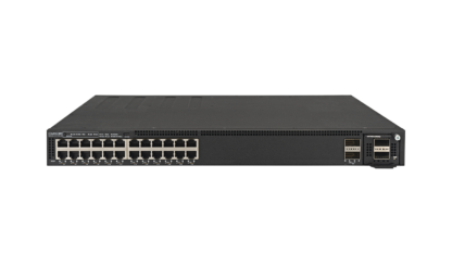 ICX7550-24P - Switch d'accès/agrégation, 24 ports Gigabit PoE+, 2 emplacements QSFP+ 40G, 1 slot d'extension, sans alimentation – Image 3