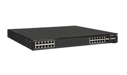 ICX7550-24ZP-E2 - Switch d'accès/agrégation, 24 ports Multigigabit PoE++, 2 ports QSFP28 40/100G, 1 slot d'extension, deux alims