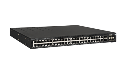 ICX7550-48 - Switch d'accès/agrégation, 48 ports Gigabit, 2 emplacements QSFP+ 40G, 1 slot d'extension, sans alimentation