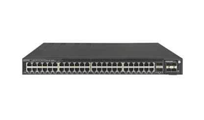 ICX7550-48P - Switch d'accès/agrégation, 48 ports Gigabit PoE+, 2 emplacements QSFP+ 40G, 1 slot d'extension, sans alimentation – Image 3