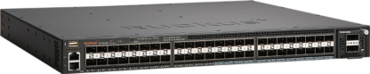 ICX7650-48F-E - Switch de coeur/aggrégation niveau 3, 48 emplacements SFP/SFP+ 10G, 4 ports QSFP+ 40G ou 2 ports QSFP28 100G