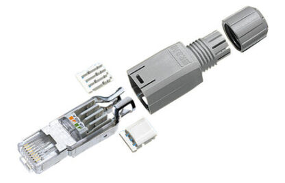 Plug RJ45 blindé Cat5e sans outil