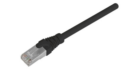 Cordon RJ45 S/FTP Cat6A LSZH noir