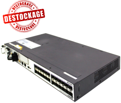 S5700-28C-HI-24S - Switch manageable et empilable niveau 3 avancé, 24 emplacements SFP, 1 slot pour cartes additionnelles – Image 4