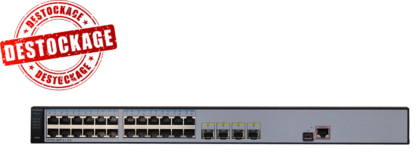 S5700-28P-LI-AC - Switch manageable et empilable niveau 3 simplifié, 24 ports 10/100/1000Base-TX & 4 emplacements SFP – Image 2