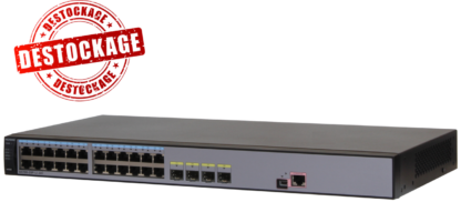 S5700-28P-LI-AC - Switch manageable et empilable niveau 3 simplifié, 24 ports 10/100/1000Base-TX & 4 emplacements SFP – Image 4