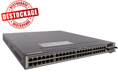 S5700-52C-SI - Switch manageable et empilable niveau 3, 48 ports 10/100/1000Base-TX, 2 slots pour modules additionnels – Image 3