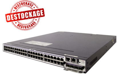 S5700-52C-SI - Switch manageable et empilable niveau 3, 48 ports 10/100/1000Base-TX, 2 slots pour modules additionnels – Image 4