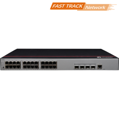 CloudEngine S5735-L24P4S-A1 - Switch manageable niveau 3 simplifié, 24 ports 10/100/1000Base-TX PoE+, 4 ports SFP 100/1000Base-X