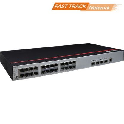 CloudEngine S5735-L24P4S-A1 - Switch manageable niveau 3 simplifié, 24 ports 10/100/1000Base-TX PoE+, 4 ports SFP 100/1000Base-X – Image 2