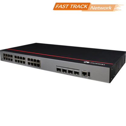 CloudEngine S5735-L24P4X-A1 - Switch manageable niveau 3 simplifié, 24 ports 100/1000Base-TX PoE+, 4 emplacements SFP+ 10Gbase-X – Image 3