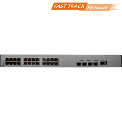 CloudEngine S5735-L24P4X-A1 - Switch manageable niveau 3 simplifié, 24 ports 100/1000Base-TX PoE+, 4 emplacements SFP+ 10Gbase-X – Image 4