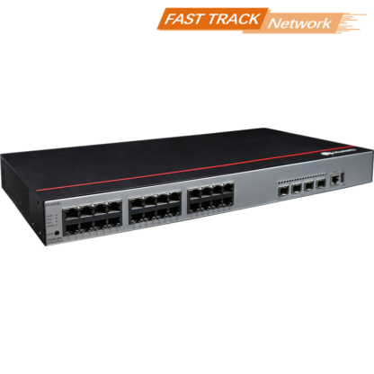 CloudEngine S5735-L24T4X-A1 - Switch manageable niveau 3 simplifié, 24 ports 100/1000Base-TX, 4 emplacements SFP+ 10Gbase-X – Image 2