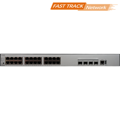 CloudEngine S5735-L24T4X-A1 - Switch manageable niveau 3 simplifié, 24 ports 100/1000Base-TX, 4 emplacements SFP+ 10Gbase-X – Image 4