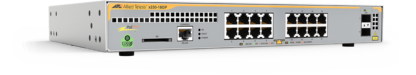 AT-X230-18GP - Switch manageable niveau 3 AlliedWare Plus Gigabit Ethernet 16 ports PoE+, 2 emplacements SFP