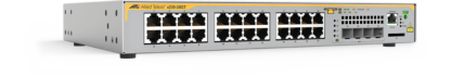 AT-X230-28GT - Switch manageable niveau 3 AlliedWare Plus Gigabit Ethernet 24 ports, 4 emplacements SFP