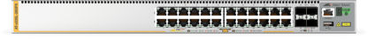 AT-X530L PoE - Switches manageables et empilables niveau 3, 24 ou 48 ports Gigabit Ethernet PoE+, 4 uplinks SFP+ 10G – Image 3