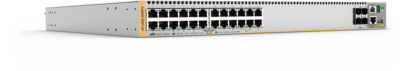 AT-X930-28GPX - Switch manageable & empilable niveau 3 avancé Gigabit Ethernet 24 ports PoE+, 4 emplacements SFP+ 10G