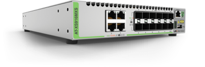 AT-XS916MXS - Switch CentreCOM manageable niveau 3, 10 Gigabit Ethernet, 12 emplacements SFP+ 10G, 4 ports 100/1000/10Gbase-T